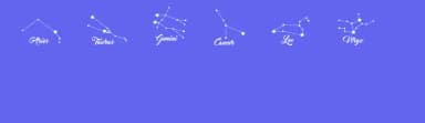 Constellations Ostia by Mercè SV — Dingbats Font — thumbnail 3