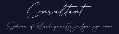 Consultant by RantautypeStudio — Script Handwritten Font — thumbnail 2