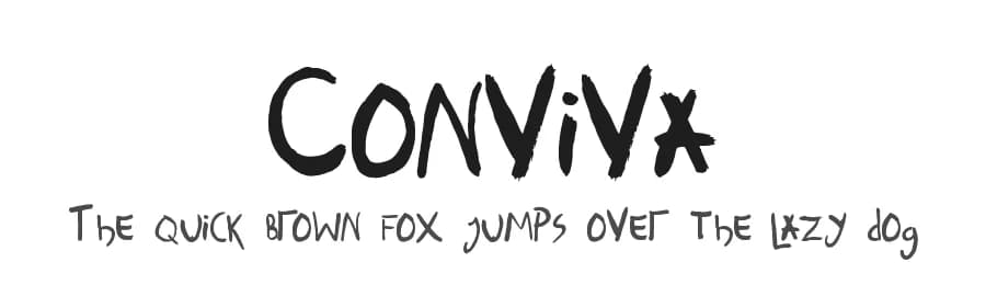 Conviva by Daniela Pritsch — Script Handwritten Font