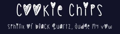 Cookie Chips by Des Gomez — Script Handwritten Font — thumbnail 2