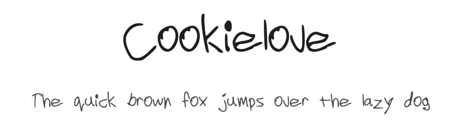 Cookielove by Helena Mikos — Script Handwritten Font