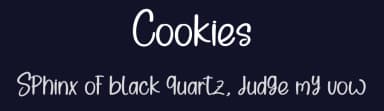 Cookies by Etik Fatimah — Script Handwritten Font — thumbnail 2