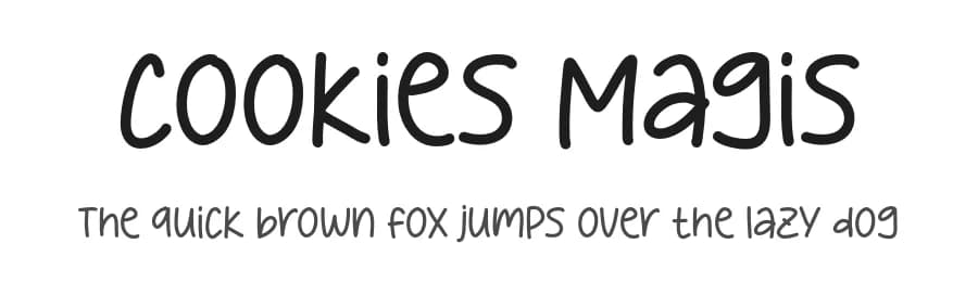 Cookies Magis by MJType — Script Handwritten Font