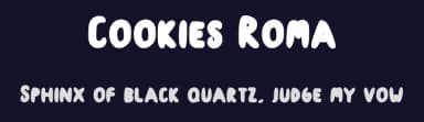 Cookies Roma by Hamsah — Script Handwritten Font — thumbnail 2