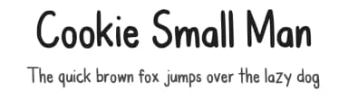 Cookie Small Man by Bakedbeanst — Script Handwritten Font — thumbnail 1