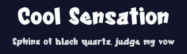 Cool Sensation by Asep Rendi — Script Handwritten Font — thumbnail 2