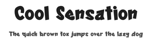 Cool Sensation by Asep Rendi — Script Handwritten Font