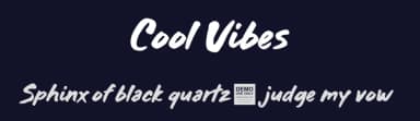 Cool Vibes by BLKBK Fonts — Script Handwritten Font — thumbnail 2