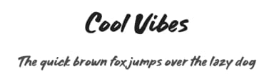 Cool Vibes by BLKBK Fonts — Script Handwritten Font — thumbnail 1