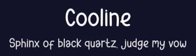 Cooline by Muhammad Afif — Script Handwritten Font — thumbnail 2