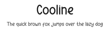 Cooline by Muhammad Afif — Script Handwritten Font — thumbnail 1