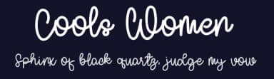 Cools Women by FreshtypeINK — Script Handwritten Font — thumbnail 2