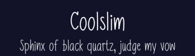Coolslim by SddStudio1988 — Script Handwritten Font — thumbnail 2
