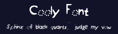 Cooly Font by Ydc Ydct — Script Handwritten Font — thumbnail 2