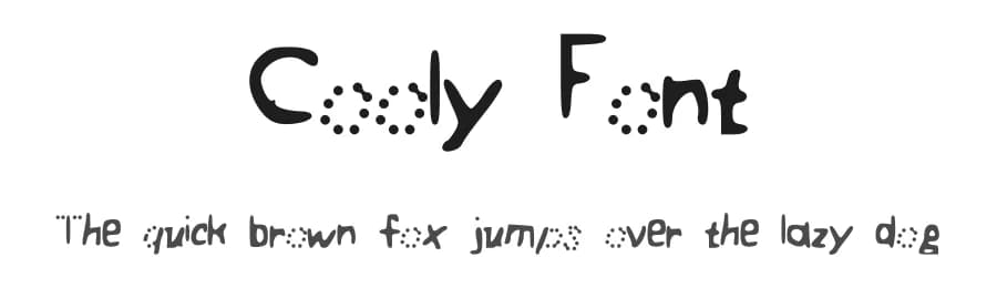 Cooly Font by Ydc Ydct — Script Handwritten Font