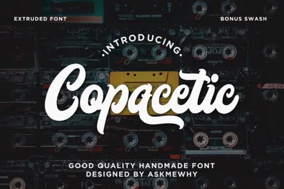 Copacetic Font by Askmewhy — Script Handwritten Font