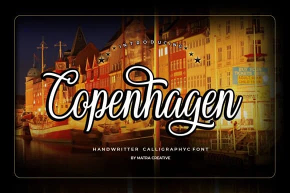 Copenhagen Font by Matra Creative — Script Handwritten Font