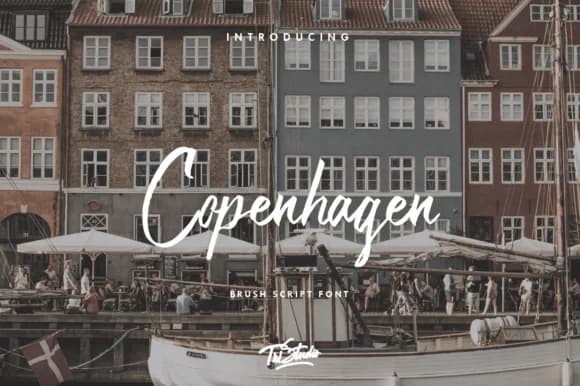 Copenhagen Font by 78soeef Design by 78soeef Design — Script Handwritten Font