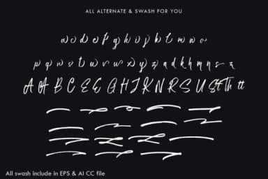 Copenhagen Font by 78soeef Design by 78soeef Design — Script Handwritten Font — thumbnail 9