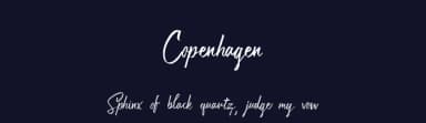 Copenhagen by Ahgo Studio — Script Handwritten Font — thumbnail 2