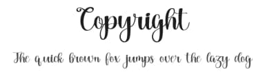 Copyright by Inermedia Studio — Script Handwritten Font — thumbnail 1