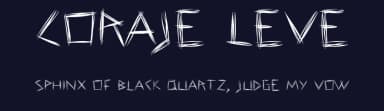 Coraje Leve by Ernesto Peña Alonso — Script Handwritten Font — thumbnail 2
