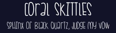 Coral Skittles by Des Gomez — Script Handwritten Font — thumbnail 2
