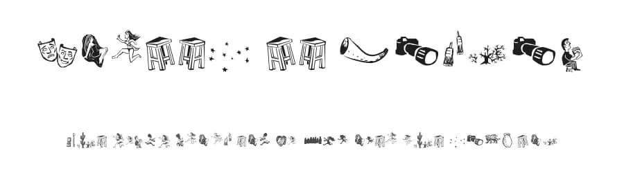 Cordel de Mangai by Galdino Otten Fonts — Dingbats Font