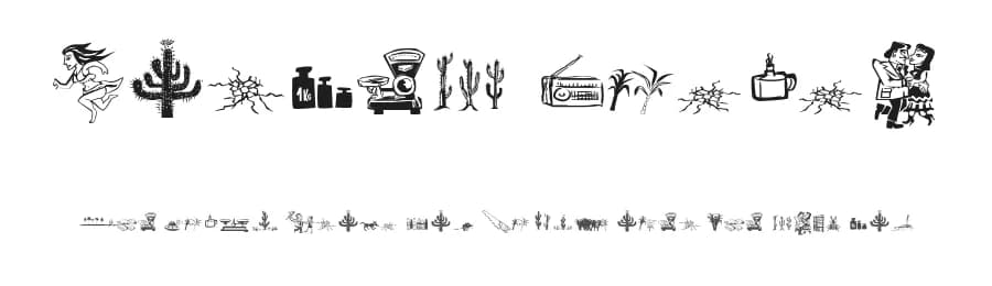 Cordel Junina by Galdino Otten Fonts — Dingbats Font