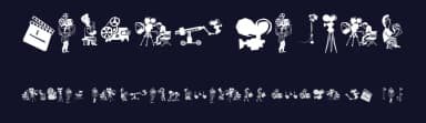 Cordel Movies by Galdino Otten Fonts — Dingbats Font — thumbnail 2