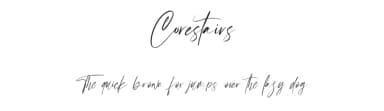 Corestairs by Maulana Creative — Script Handwritten Font — thumbnail 1