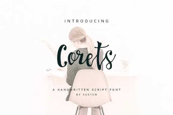 Corets Font by sarten — Script Handwritten Font