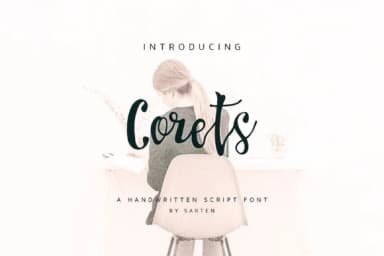 Corets Font by sarten — Script Handwritten Font — thumbnail 1