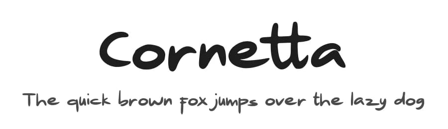 Cornetta by Typehand Studio — Script Handwritten Font