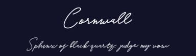 Cornwall by Type Graphy — Script Handwritten Font — thumbnail 2