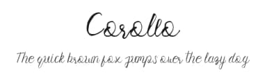 Corollo by Moreltype — Script Handwritten Font — thumbnail 1