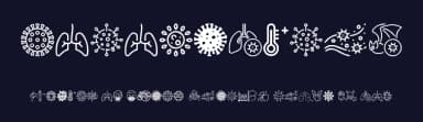 Coronavirus by Woodcutter — Dingbats Font — thumbnail 2