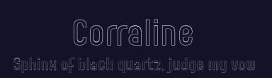 Corraline by Canoute Creative — Sans Serif Font — thumbnail 2
