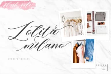 Correa Script Font by FadeLine — Script Handwritten Font — thumbnail 4