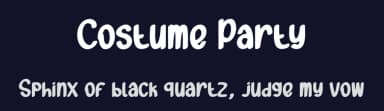 Costume Party by Andi Moz — Script Handwritten Font — thumbnail 2