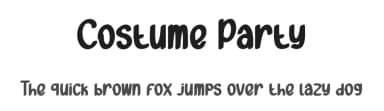 Costume Party by Andi Moz — Script Handwritten Font — thumbnail 1