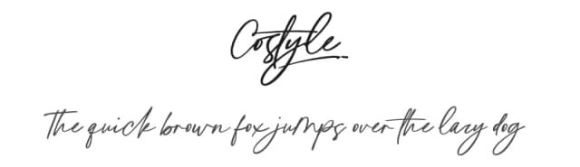 Costyle by Riyadh Rahman — Script Handwritten Font