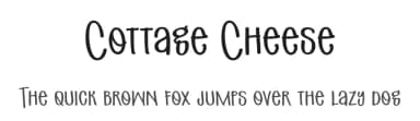 Cottage Cheese by Brittney Murphy Design — Script Handwritten Font — thumbnail 1