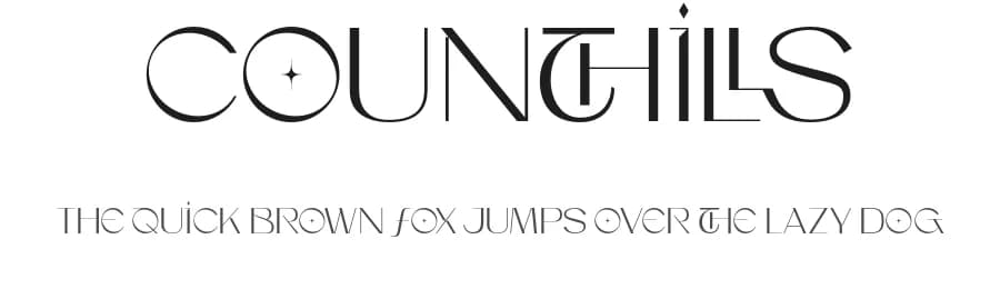 Counthills by Namara Creative — Sans Serif Font