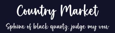 Country Market by Graphix Line Studio — Script Handwritten Font — thumbnail 2