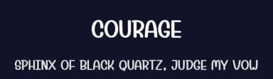 Courage by Andi Moz — Script Handwritten Font — thumbnail 2
