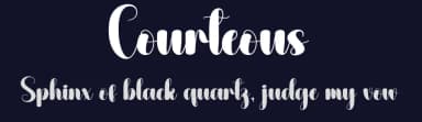 Courteous by Andi Moz — Script Handwritten Font — thumbnail 2