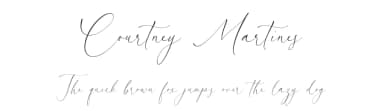 Courtney Martines by Timur Type — Script Handwritten Font — thumbnail 1