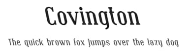 Covington by Apostrophic Labs — Serif Font — thumbnail 1