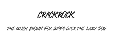 Crackrock by selawetype — Script Handwritten Font — thumbnail 1